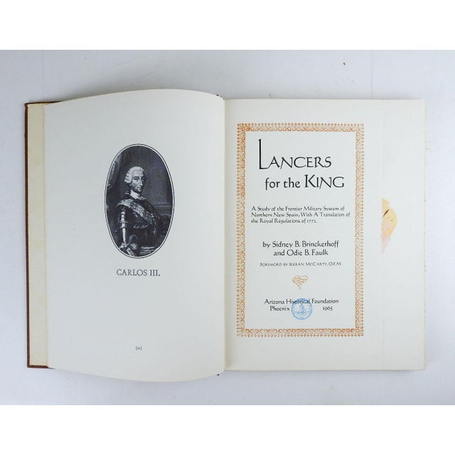 Vintage 1965 Lancers for the King Study 18th Century Spanish in 