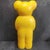Lumibär Lamp Bear Standing in Yellow from Elmar Flötotto, Germany, 1990s For Sale - Image 4 of 7