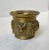 Antique French Mortar with Lion Faces in Bronze For Sale - Image 3 of 8