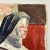 Realism Vintage Expressionist Portrait of a Nun by Marlene Miller, Signed (C. 1950, Watercolor on Paper) For Sale - Image 3 of 4