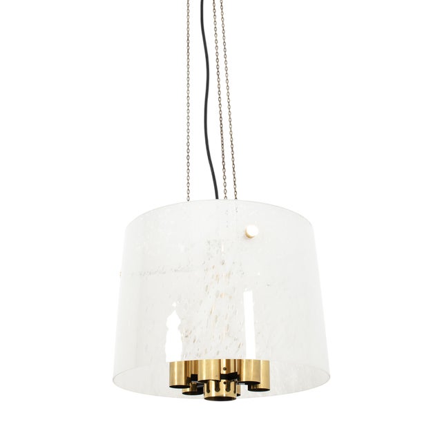 Hanging Lamp from Glashütte Limburg For Sale