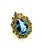 Late 20th Century Bochic “Capri” Vintage Multi Sapphire & Topaz Ring — 18K Gold & Silver For Sale - Image 5 of 13