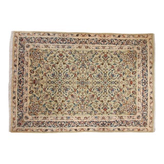 Vintage Kashan Carpet - 7'5" x 10'3" For Sale