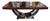 Art Deco Dining Table in Makassar Ebony and Black Lacquer with Gondola Base, 1930 For Sale - Image 18 of 18