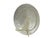 Clear Glass Back Relief Carved Horse Round Display Disc For Sale - Image 9 of 13