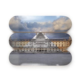 Jr, La Pyramide, Screenprint on Skateboard For Sale