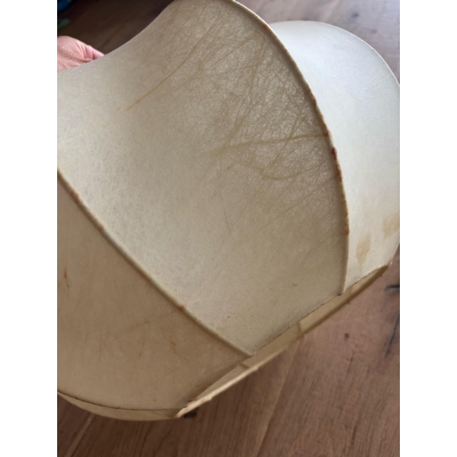 Mid-Century Modern 1960s Cocoon Pendant Light For Sale - Image 3 of 5