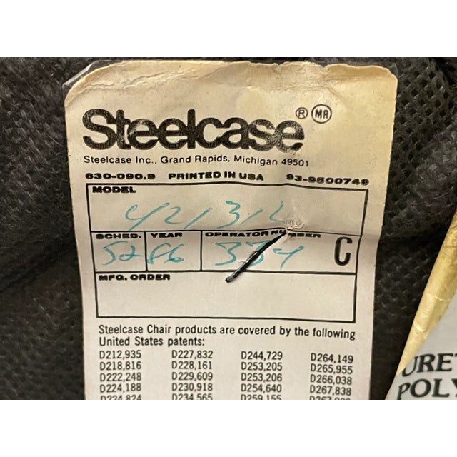 Vintage Steelcase Custom Cantilever Chair For Sale - Image 11 of 11
