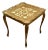 Vintage Mid-Century Italian Neoclassical Florentine Table, Gilt-Wood Square For Sale