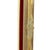 Vintage Baroque Style Gilt Frame in Red Velvet For Sale - Image 15 of 18