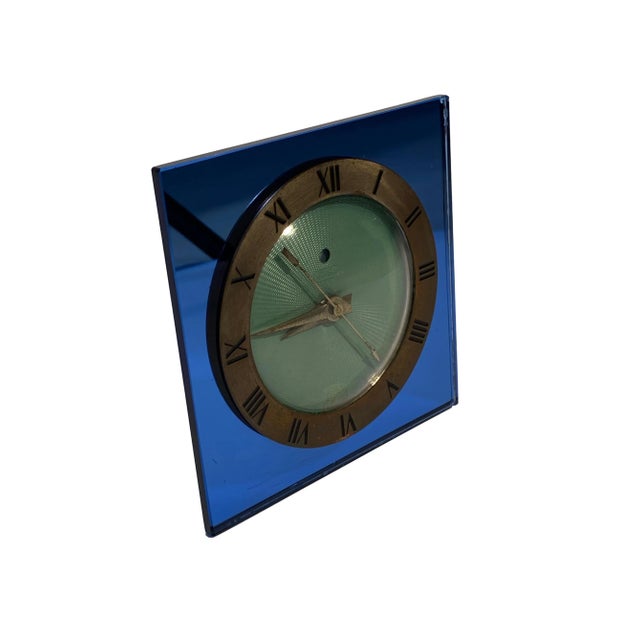 Contemporary Telechron the Lido 1930's Smart Desk Table Model Clock For Sale - Image 3 of 5