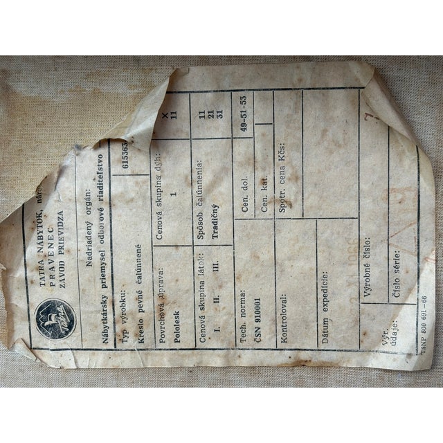 Red Armchair from Tatra, 1960s For Sale - Image 8 of 9