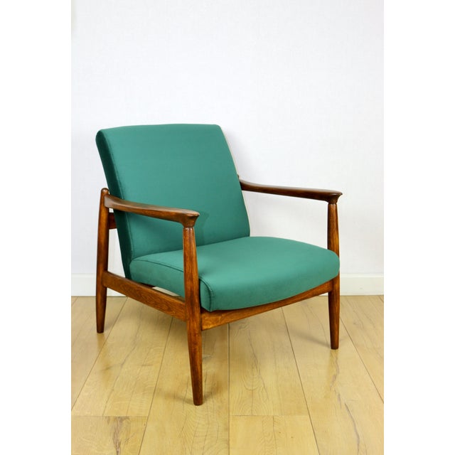 GFM-64 Lounge Chair in Green by Edmund Homa, 1970s For Sale - Image 12 of 12