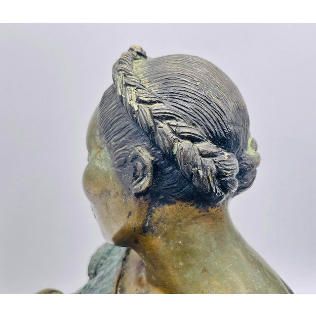 Mother and Child – Bronze Sculpture by Martin González Perez, Signed & Numbered For Sale - Image 16 of 18