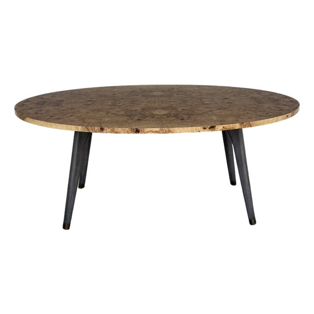 Made Goods Co Alder Oval Dining Table For Sale