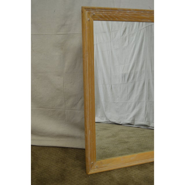 Brandt Ranch Oak Rustic Rectangular Wall Mirror Chairish