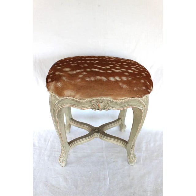 1960s Louis XV Style Stool For Sale - Image 4 of 7