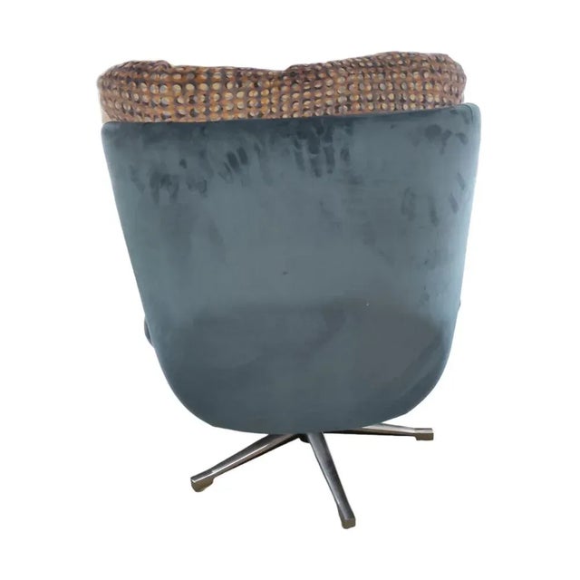 Set of Swivel Lounge Chairs by André Vandenbeuck for Strassle, 1960s For Sale - Image 6 of 9