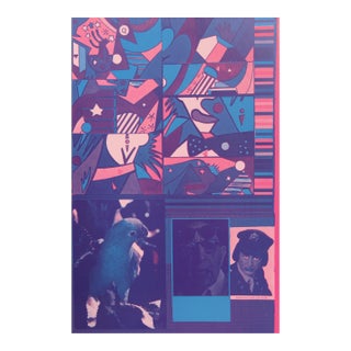 Cary Grant as a Male War Bride from General Dynamic F.U.N. Portfolio, Eduardo Paolozzi Lithograph For Sale