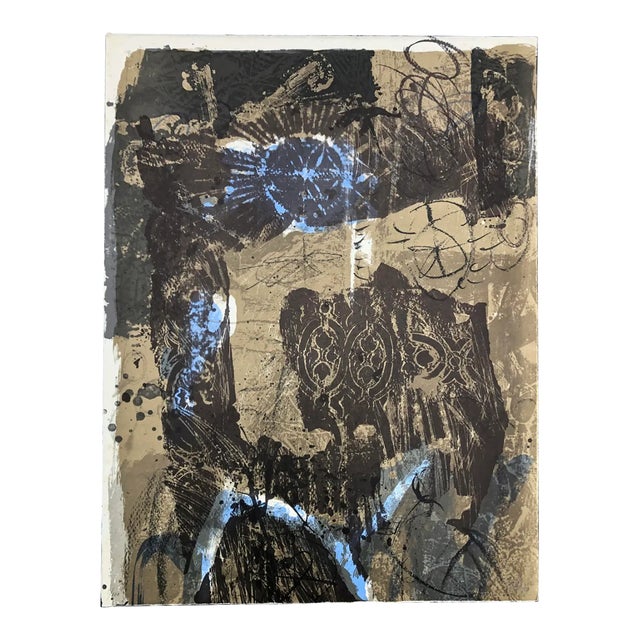 1970 Antoni Clave Trobadors Lithograph For Sale