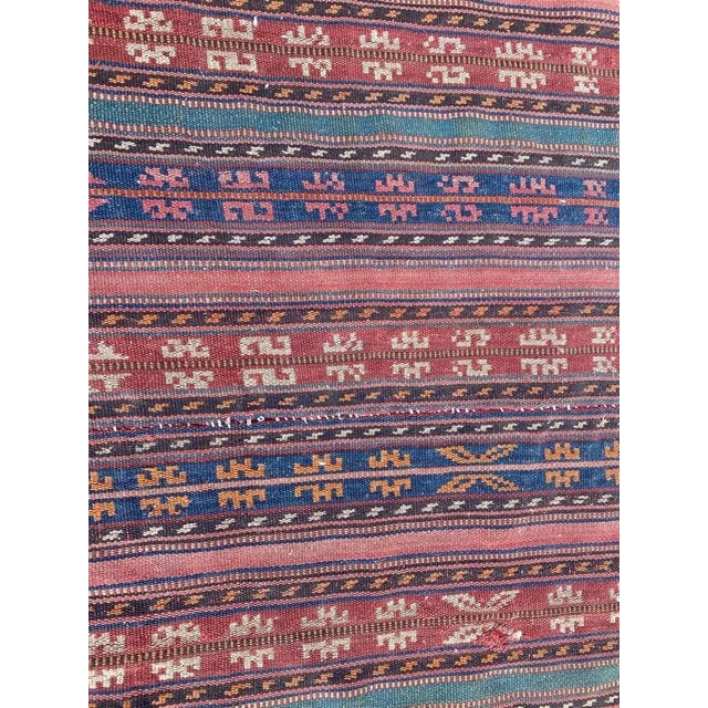 Vintage Jajim Kilim, 1950s For Sale - Image 3 of 11