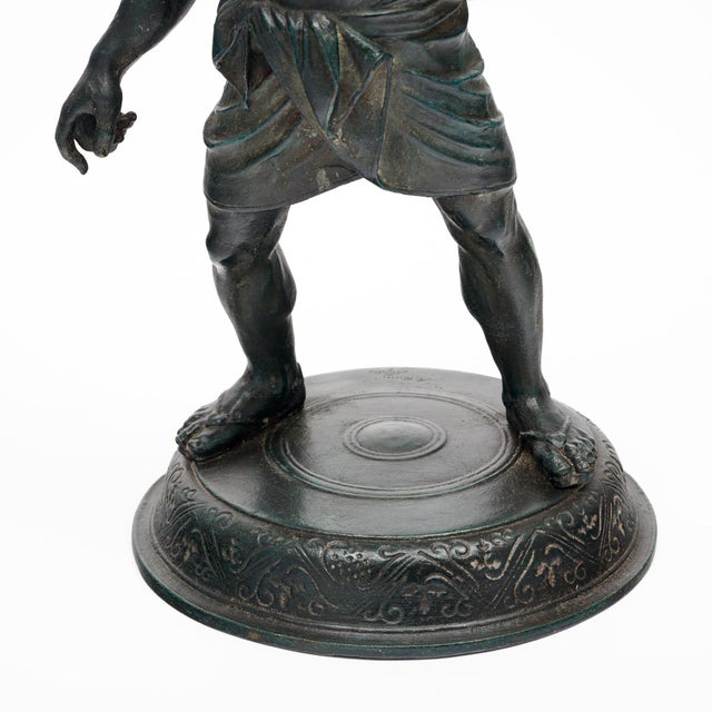 Bronze Antique Sculpture of Silenus, Circa 1880 For Sale - Image 9 of 9