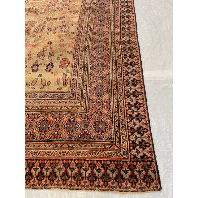 Tribal Antique Persian Dorokhsh Rug - 8′10″ × 11′7″ For Sale - Image 3 of 7