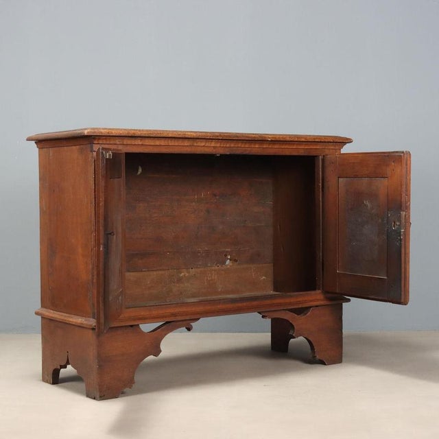Baroque Walnut Sideboard with Paneled Doors For Sale - Image 3 of 10