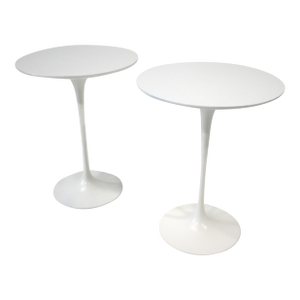 Vintage Eero Saarinen Tulip Side Tables for Knoll