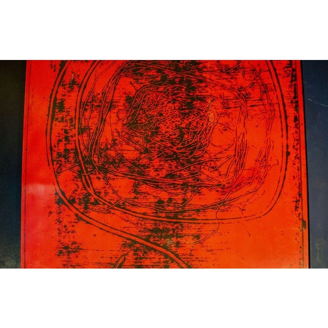 Italian Wooden Mobile Wall Unit with Bar Cabinet Decorated with Boiserie, 1958 For Sale - Image 10 of 16