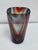 Italian Adriano Dalla Valentina (1945-2019) Murano Glass Striped Vase For Sale - Image 3 of 12