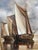 Nautical Late 20th Century Jean Laurent Oil Painting on Canvas For Sale - Image 3 of 8