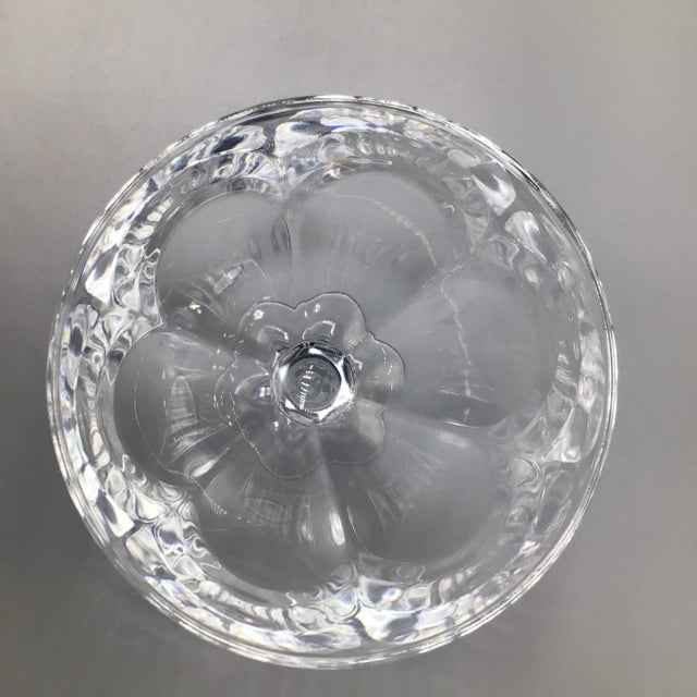 Cristal D’Arques Durand Washington Claret Crystal Wine Glasses-Set of 6 For Sale - Image 10 of 13