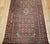Antique Persian Serab Camel Hair Runner Rug, Hand-Knotted Wool, Geometric Pattern, Red & Green, 3x13 For Sale - Image 11 of 17