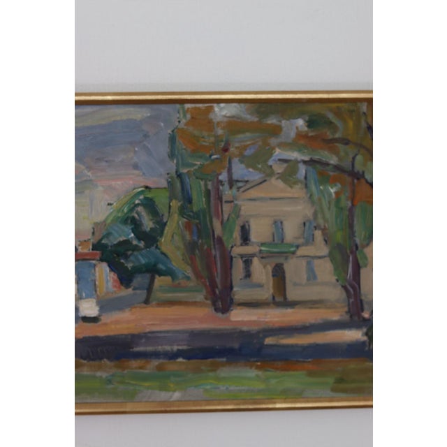Harry Thomander, Örebro 2, 1964, Oil on Canvas, Framed For Sale - Image 6 of 18