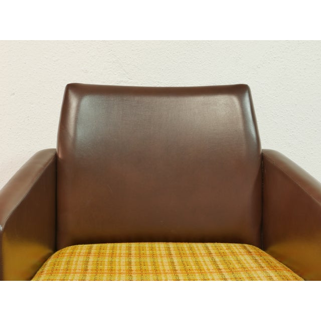 Mid-Century Swivel Armchair, 1970s For Sale - Image 9 of 13