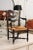 French Rustic Dark Oak 19th Century Child's Chair with Ladder Back and Rush Seat For Sale - Image 9 of 12