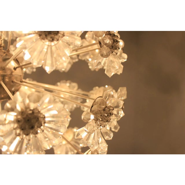 Glass Sputnik Pendant Lamp, 1960s For Sale - Image 7 of 8