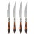 VIETRI Aladdin Antique Faux Tortoiseshell Steak Knives - Set of 4 For Sale