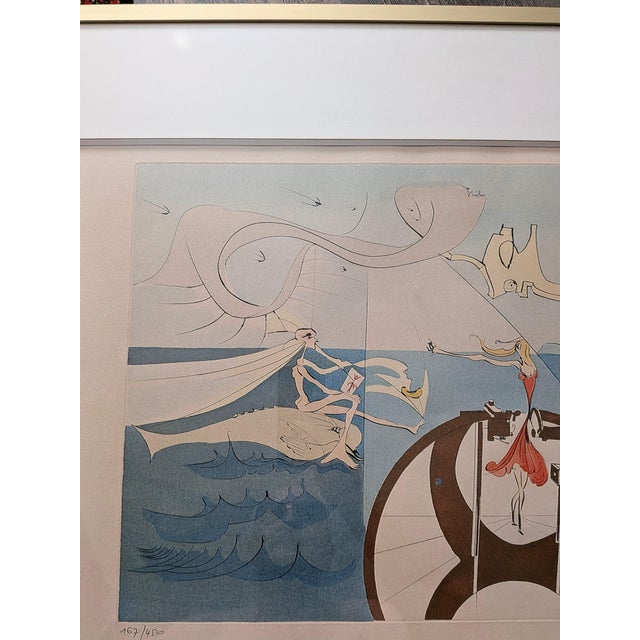 1970s Salvador Dali, the Sewing Machine, 1975, Engraving For Sale - Image 5 of 9