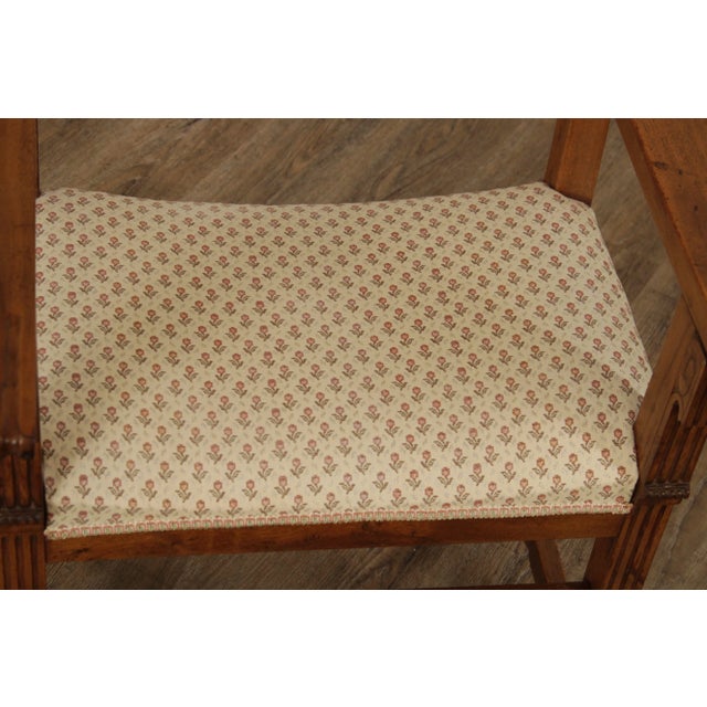 Antique Spanish Renaissance Style Walnut Armchairs - A Pair For Sale - Image 10 of 13