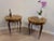 French French Louis XV Style Gilt Bronze Mounted Marquetry Inlaid Mahogany Side Tables - a Pair For Sale - Image 3 of 13