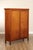 Antique Mission Oak Sliding Glass Door Bookcase For Sale - Image 16 of 18
