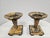 This pair of French Art Deco style pedestals are perfect for displaying small items or candles on a mantle or shelf. The...