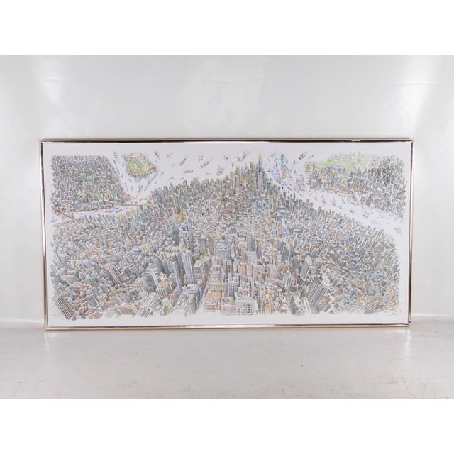 New York City, 2000s, Screen Print, Framed For Sale - Image 4 of 13