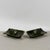 Art Deco Wall Lamps in Green Glazed Ceramic, Set of 2 For Sale - Image 3 of 9