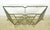 Green French 1940s Green & Gold Wrought Iron Console Base For Sale - Image 8 of 9