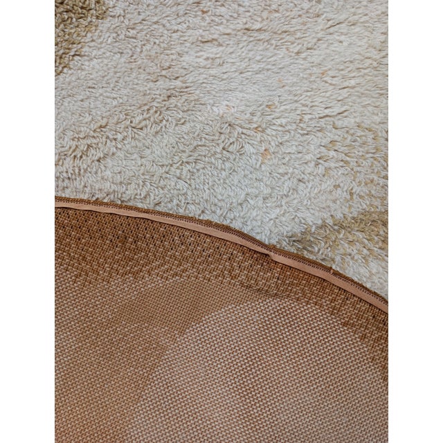 Round Rug in Virgin Wool from Desso, Holland, 1970s For Sale - Image 6 of 16