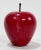 Mid 20th Century Red Marble Apple Paper Weight For Sale - Image 5 of 6
