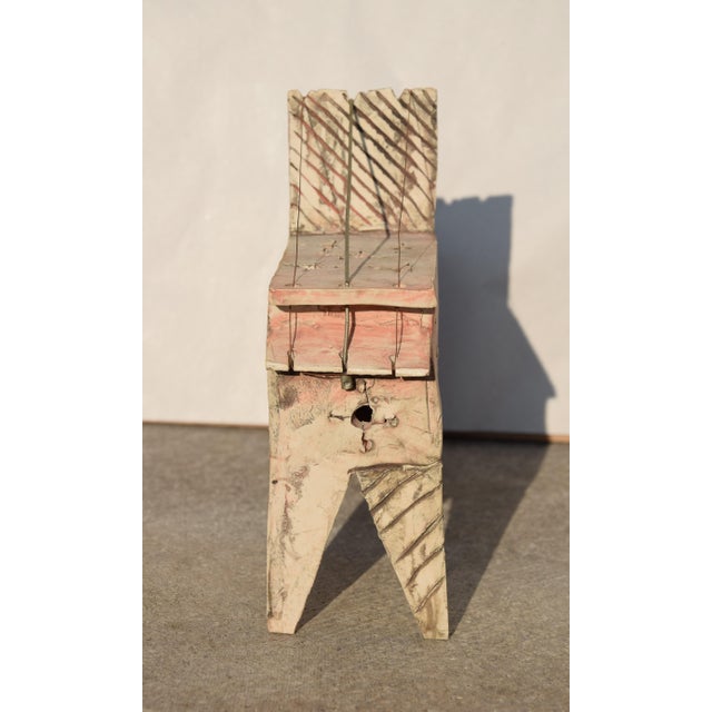 2000 - 2009 Urmas Puhkan, Abstract Object (Musical Instrument), 2000, Ceramic & Metal For Sale - Image 5 of 17